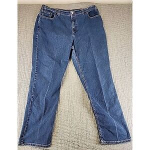 Vintage 2002 Levi's 505 Straight Leg Lower Rise Mens Red Tab 39x29 Denim Jeans